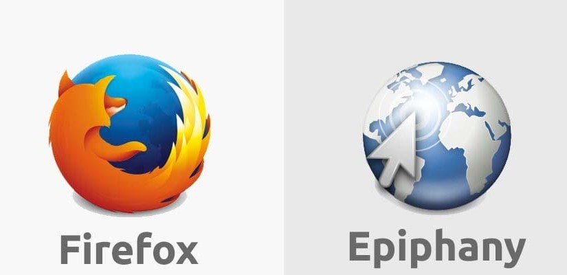 Firefox and Epiphany Web Browsers for Ubuntu