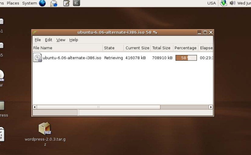 Gwget - Download Manager for Gnome