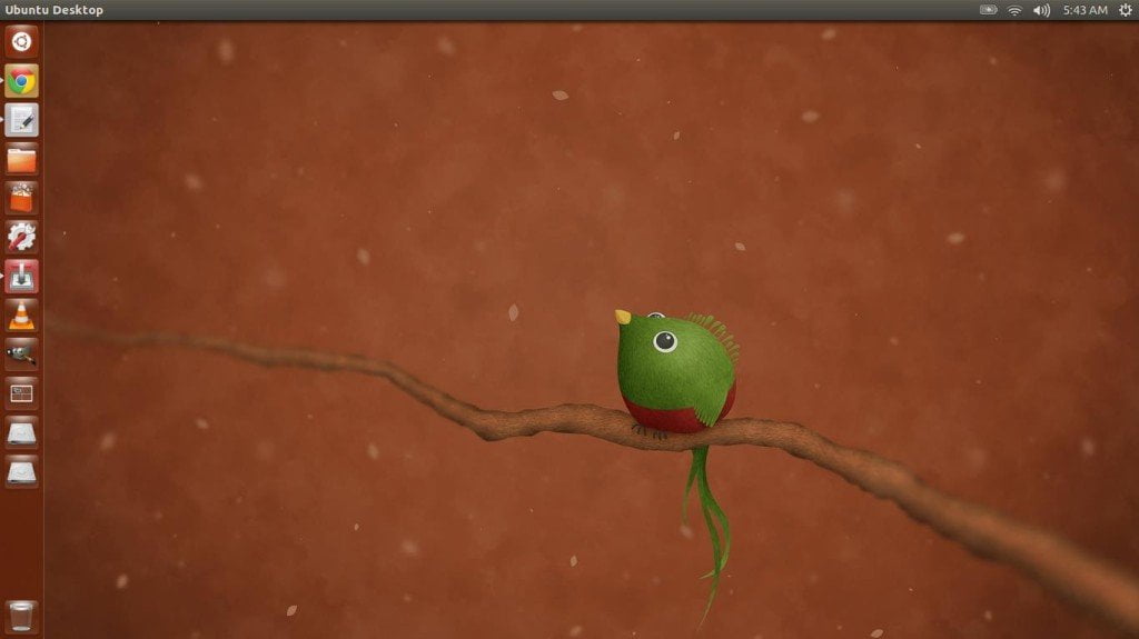 Screenshot of Ubuntu Desktop