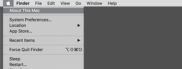 About this Mac